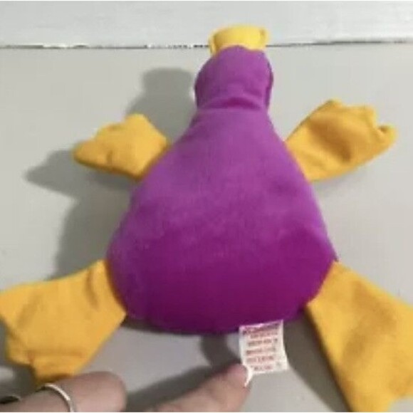 Lot Of Ty Beanie Babies Jinglepup, Patti, Hippity, Wise, Chocolate, Wiser - Picture 4 of 16